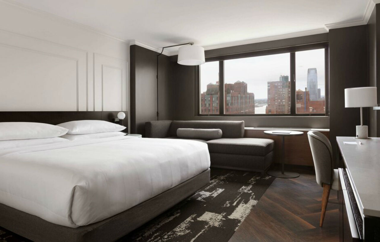 New York Marriott Downtown Hotel Eksteriør billede